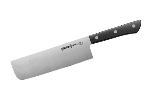 2011 Samura Нож кухонный овощной накири"HARAKIRI" (SHR-0043B) 170 мм фото 4