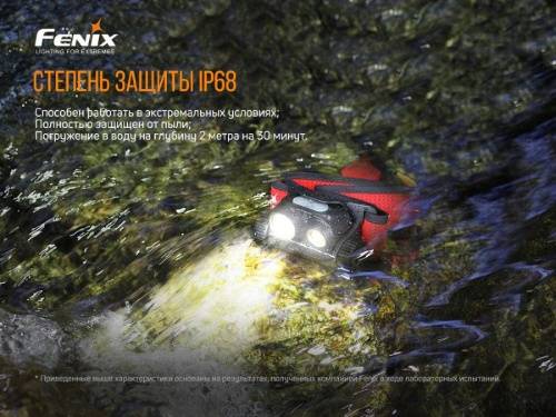 150 Fenix Налобный фонарьHM65R-T Cree XP-G2 S3 фото 13