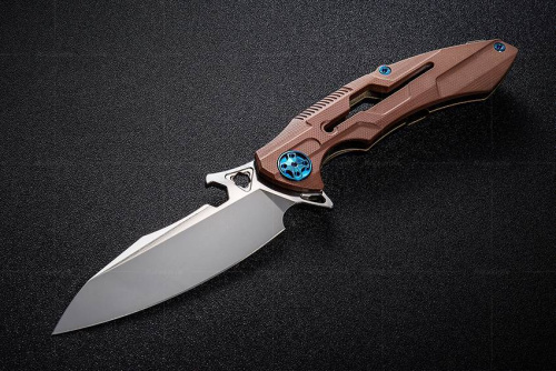 Складной нож Rikeknife M3 brown фото 2