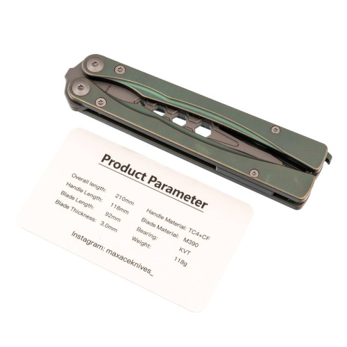 78 Maxace Knife Нож-со сменным лезвием Loran Green фото 9 78 Maxace Knife Нож-со сменным лезвием Loran Green фото 9