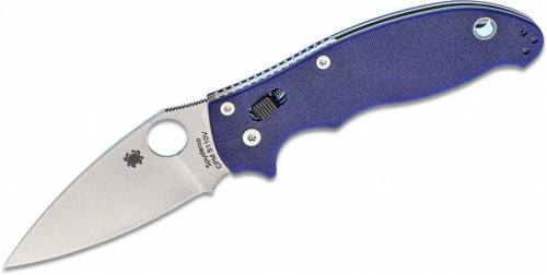 Складной нож Spyderco Manix 2 Blue 101GPDBL2 фото 11
