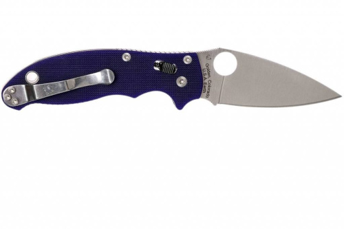 Складной нож Spyderco Manix 2 Blue 101GPDBL2 фото 5