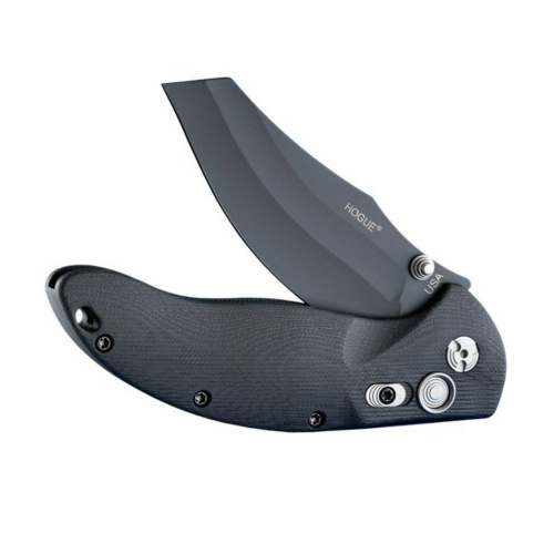 Складной нож Hogue EX-04 Black Wharncliffe фото 6