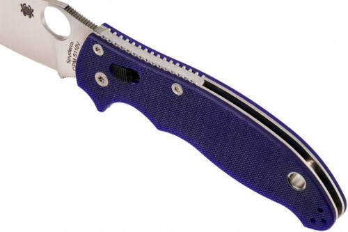 Складной нож Spyderco Manix 2 Blue 101GPDBL2 фото 7
