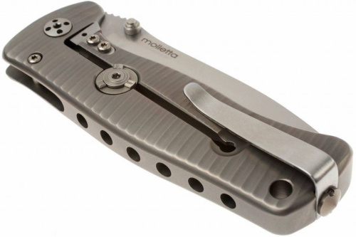 Складной нож Lion Steel SR2 G (GREY) Mini фото 3