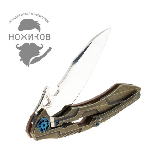Складной нож Rikeknife M3 brown фото 8